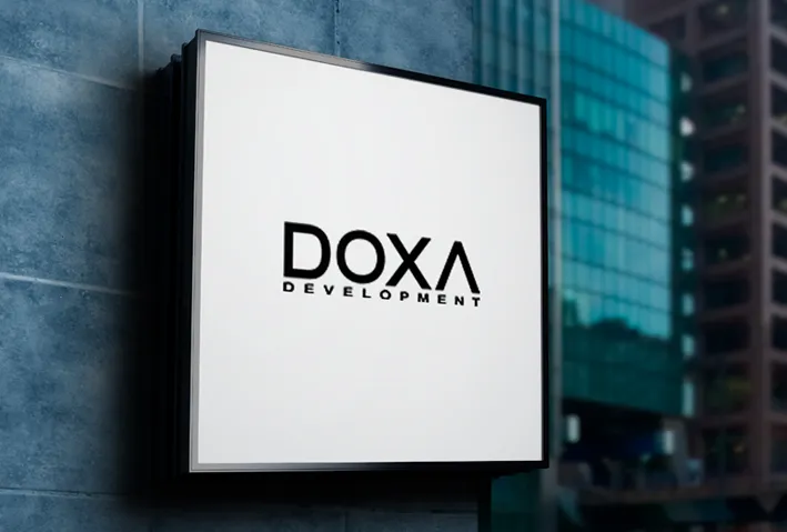 Doxa Development logo design