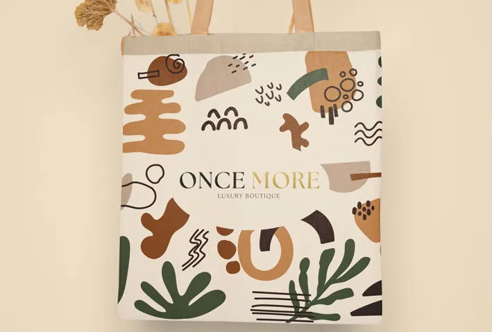 Once More Luxury logo design